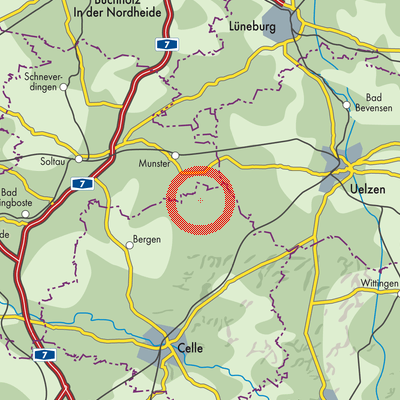Landkarte Faßberg