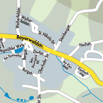 Stadtplan Falkenfels