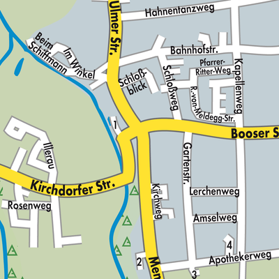 Stadtplan Fellheim