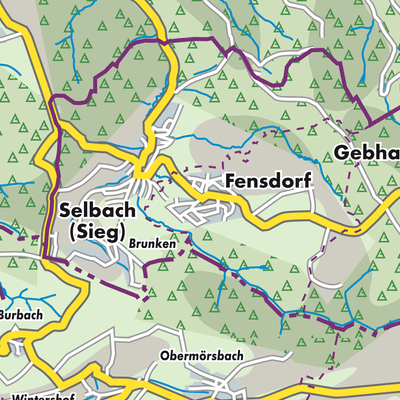 Übersichtsplan Fensdorf
