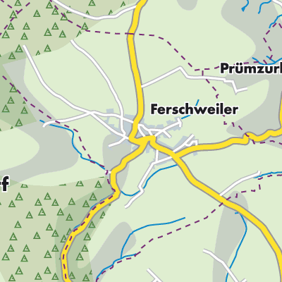 Übersichtsplan Ferschweiler