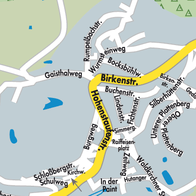 Stadtplan Flossenbürg