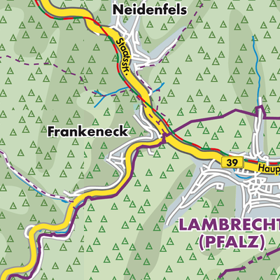 Übersichtsplan Frankeneck