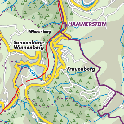 Übersichtsplan Frauenberg
