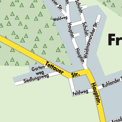 Stadtplan Frauendorf