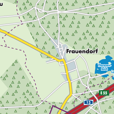 Übersichtsplan Frauendorf