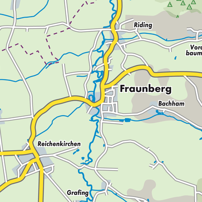 Übersichtsplan Fraunberg