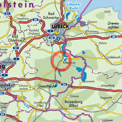 Landkarte Fredeburg