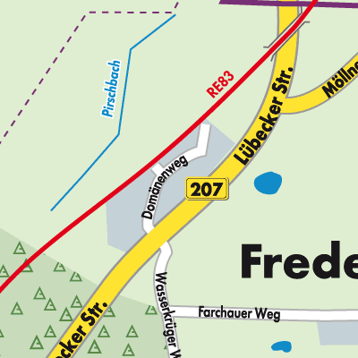 Stadtplan Fredeburg