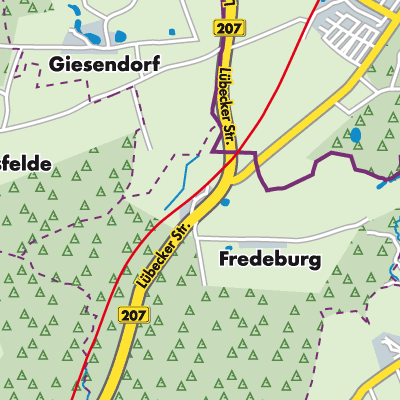 Übersichtsplan Fredeburg