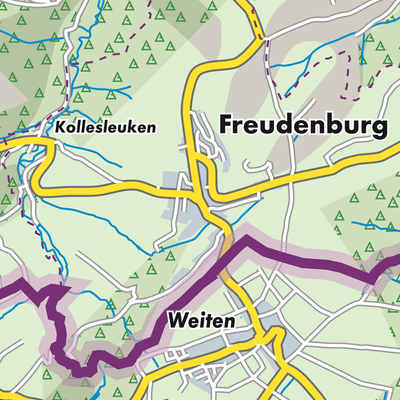 Übersichtsplan Freudenburg