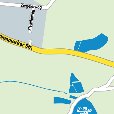 Stadtplan Friedrichsruhe
