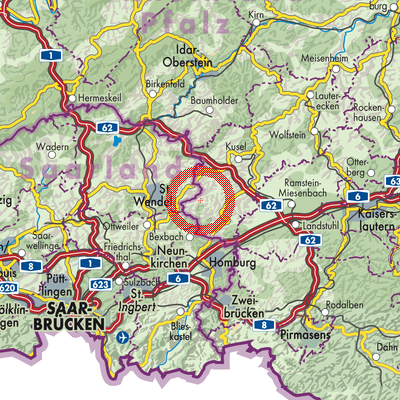 Landkarte Frohnhofen