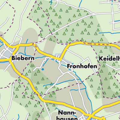 Übersichtsplan Fronhofen