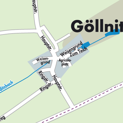Stadtplan Göllnitz