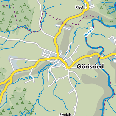 Übersichtsplan Görisried