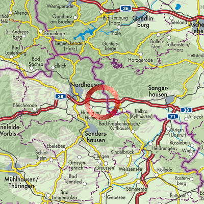 Landkarte Görsbach