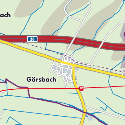Übersichtsplan Görsbach