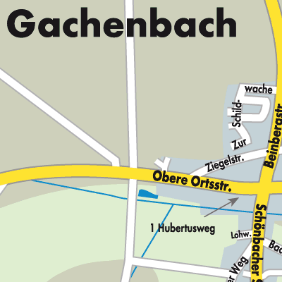 Stadtplan Gachenbach