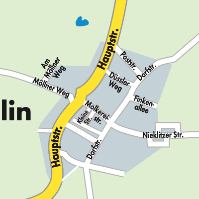 Stadtplan Gallin