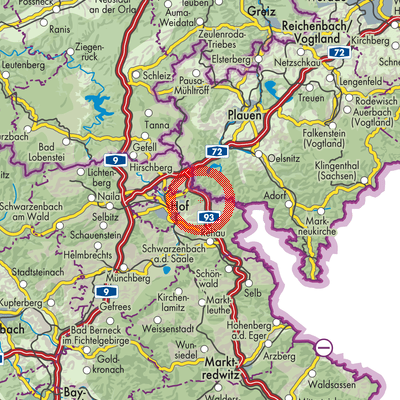 Landkarte Gattendorf