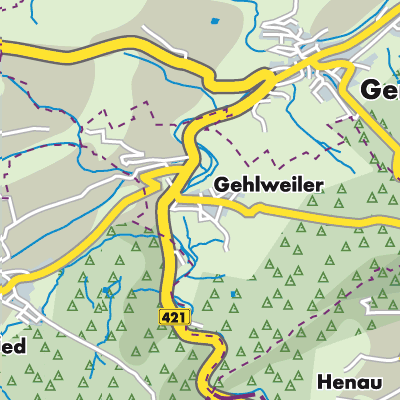 Übersichtsplan Gehlweiler