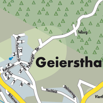 Stadtplan Geiersthal
