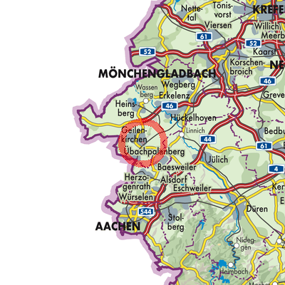 Landkarte Geilenkirchen