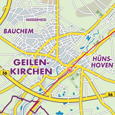 Übersichtsplan Geilenkirchen
