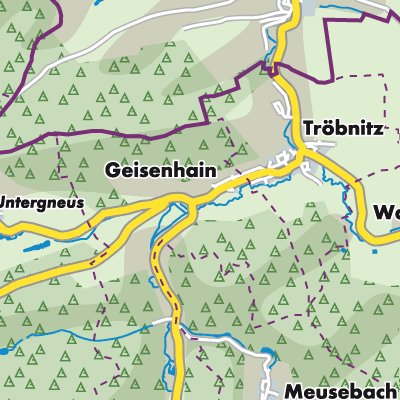 Übersichtsplan Geisenhain