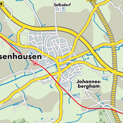 Übersichtsplan Geisenhausen