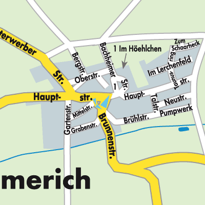 Stadtplan Gemmerich
