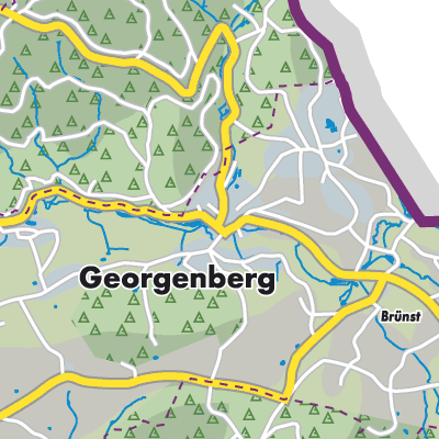 Übersichtsplan Georgenberg