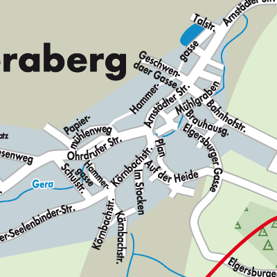 Stadtplan Geraberg