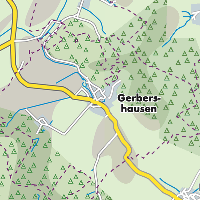 Übersichtsplan Gerbershausen