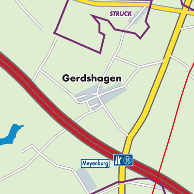 Übersichtsplan Gerdshagen
