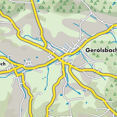 Übersichtsplan Gerolsbach