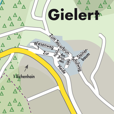 Stadtplan Gielert