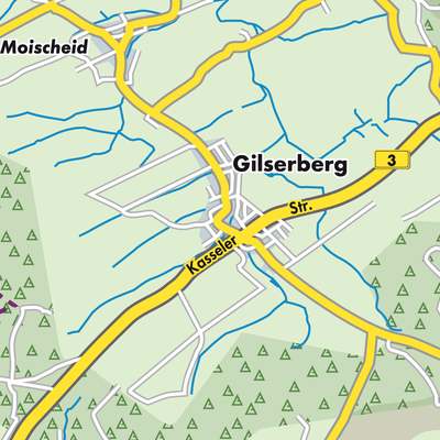 Übersichtsplan Gilserberg