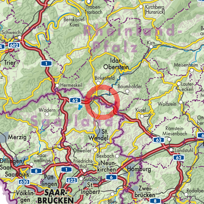 Landkarte Gimbweiler