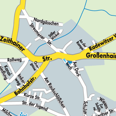 Stadtplan Glaubitz