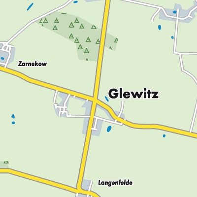 Übersichtsplan Glewitz