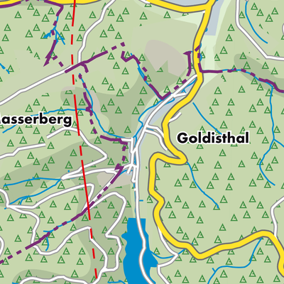 Übersichtsplan Goldisthal