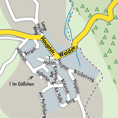 Stadtplan Gonbach