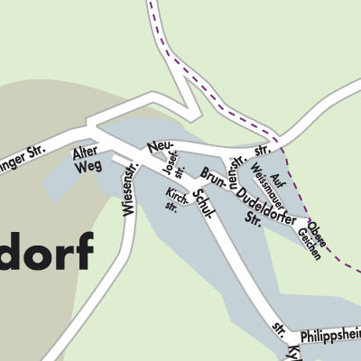 Stadtplan Gondorf