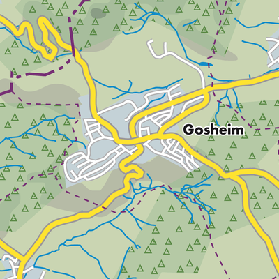 Übersichtsplan Gosheim