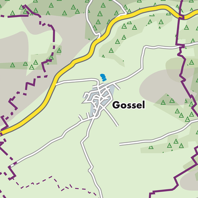 Übersichtsplan Gossel