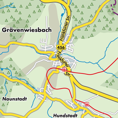 Übersichtsplan Grävenwiesbach