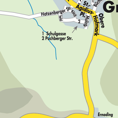 Stadtplan Grattersdorf