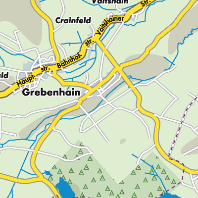 Übersichtsplan Grebenhain